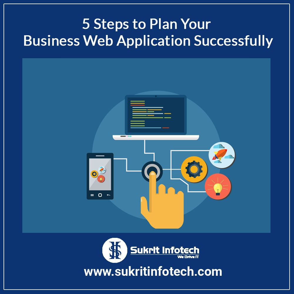 Steps to Plan Your Business Web Application Successfully | Sukrit Infotech